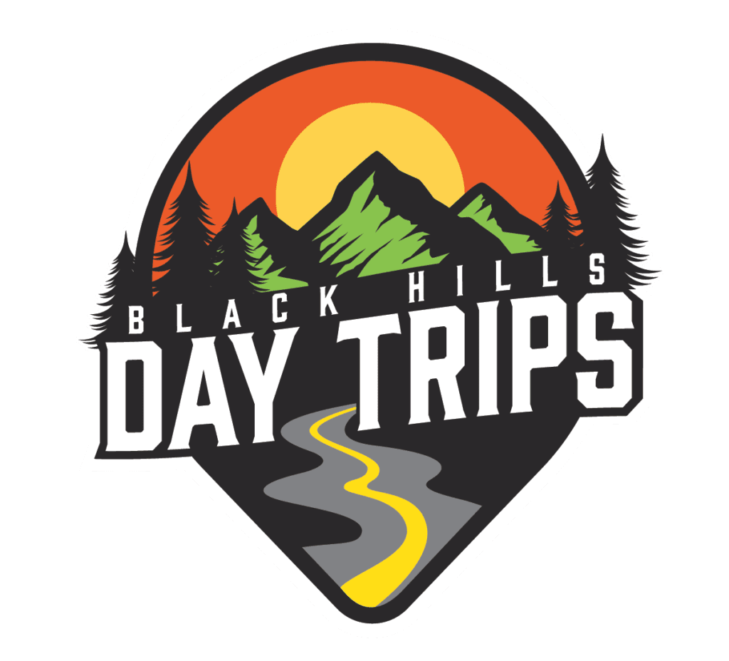 Black Hills day trips logo white outline