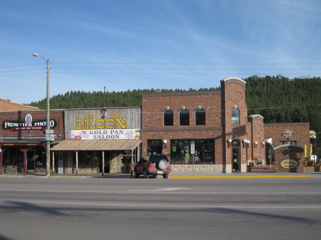 Gold Pan Saloon in Downtown Custer, South Dakota
